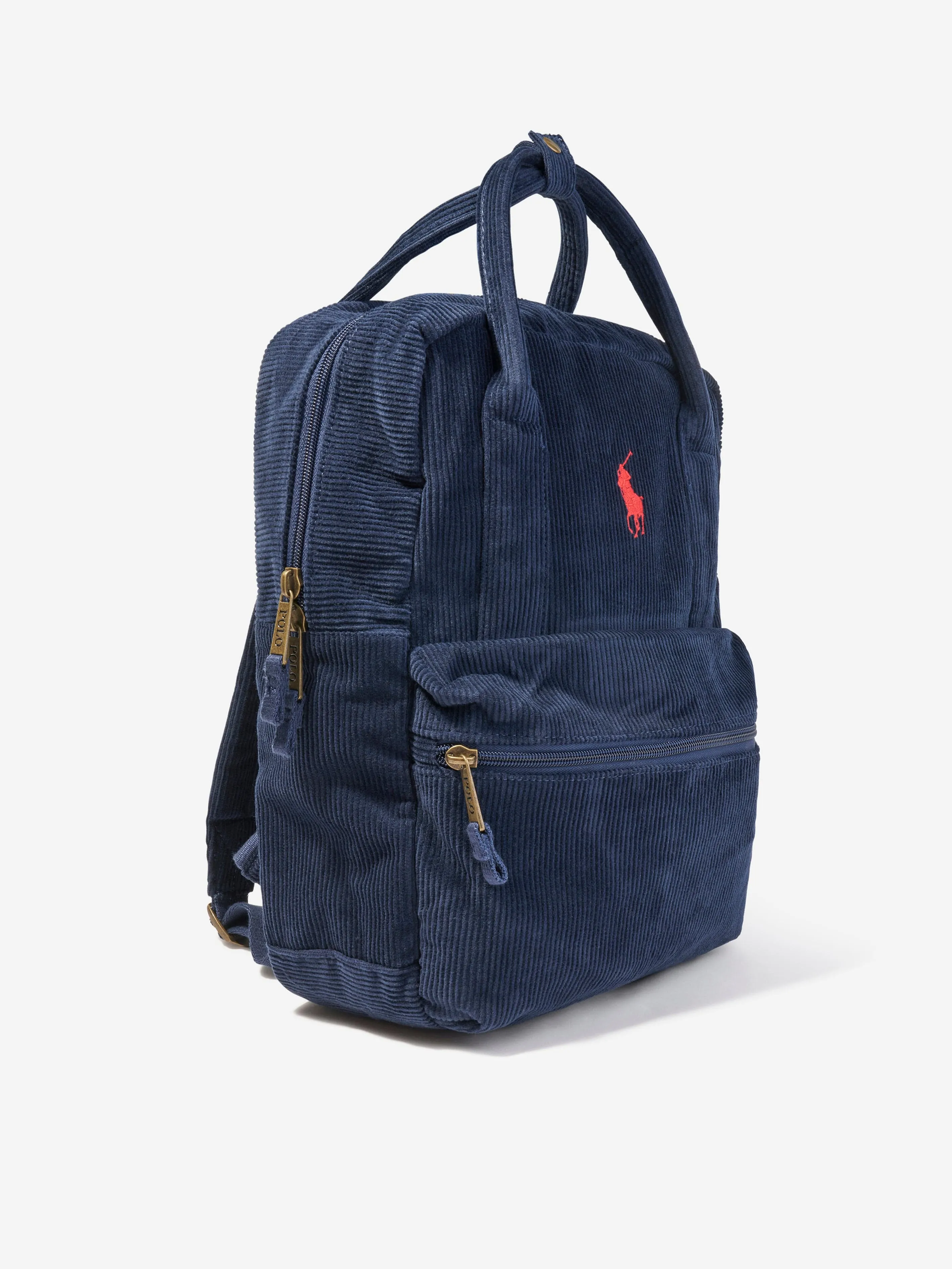 Ralph Lauren Kids Corduroy Backpack in Navy