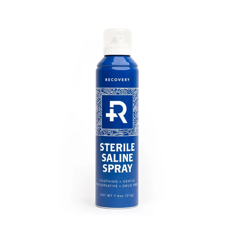 Recovery Sterilized Saline Wash Spray — 7.4oz Can