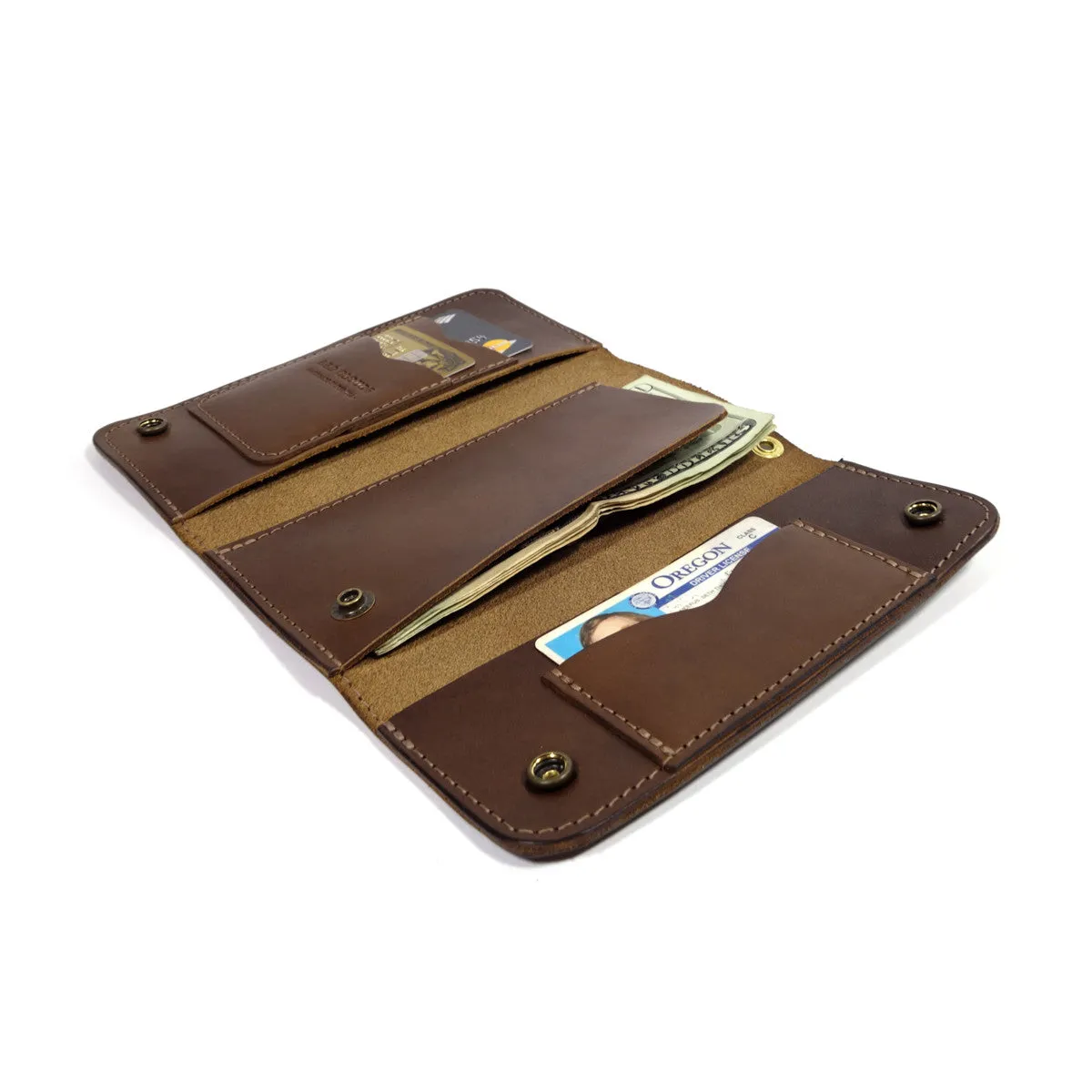 Rigby Trucker Wallet - Walnut