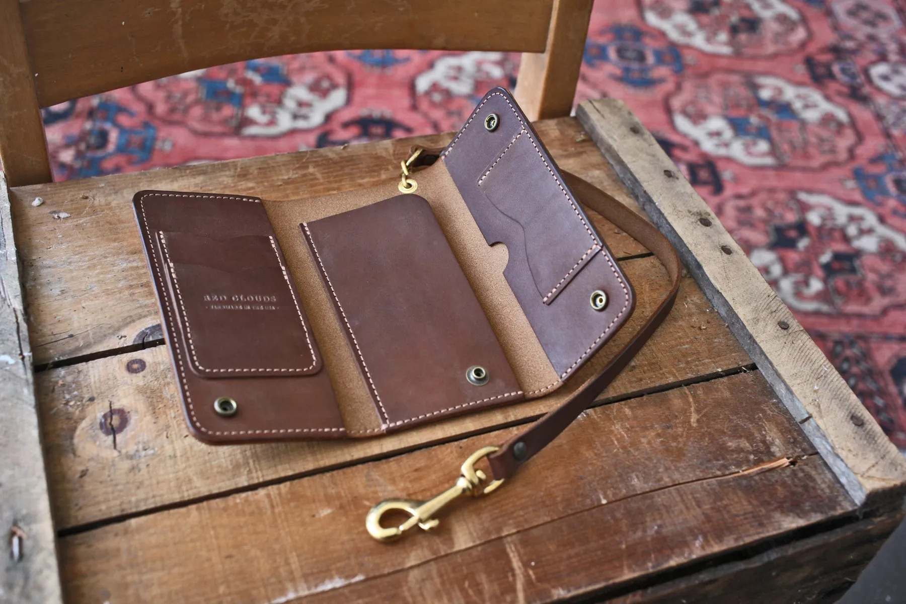 Rigby Trucker Wallet - Walnut