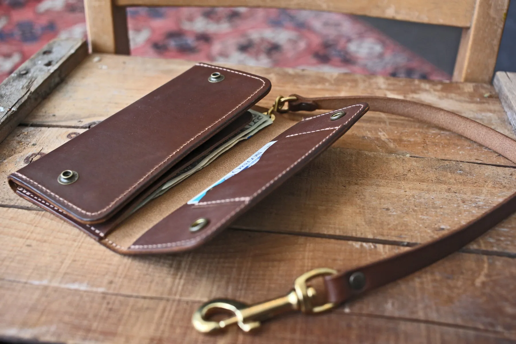 Rigby Trucker Wallet - Walnut