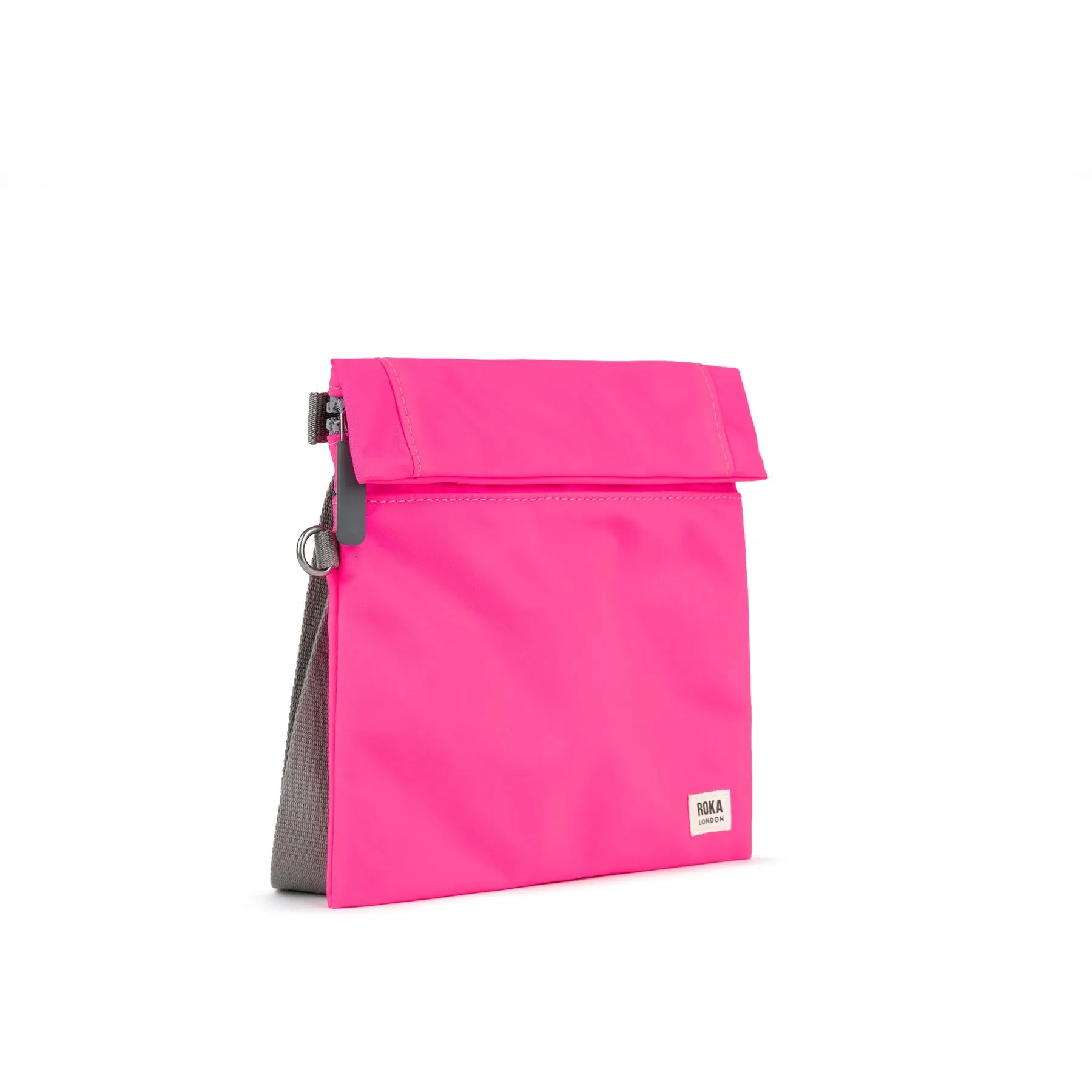 ROKA Stratford Neon Pink Recycled Nylon Functional Bag