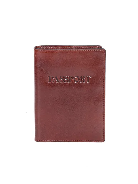 Scully RFID Blocking Leather Passport Case