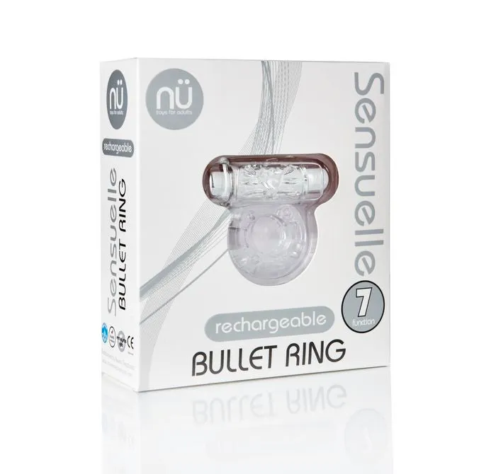 Sensuelle Bullet Ring Clear