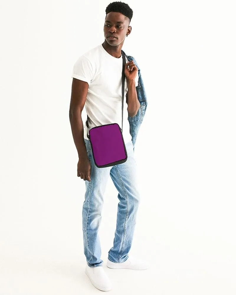 Shaded Purple Messenger Pouch | C38M100Y0K30