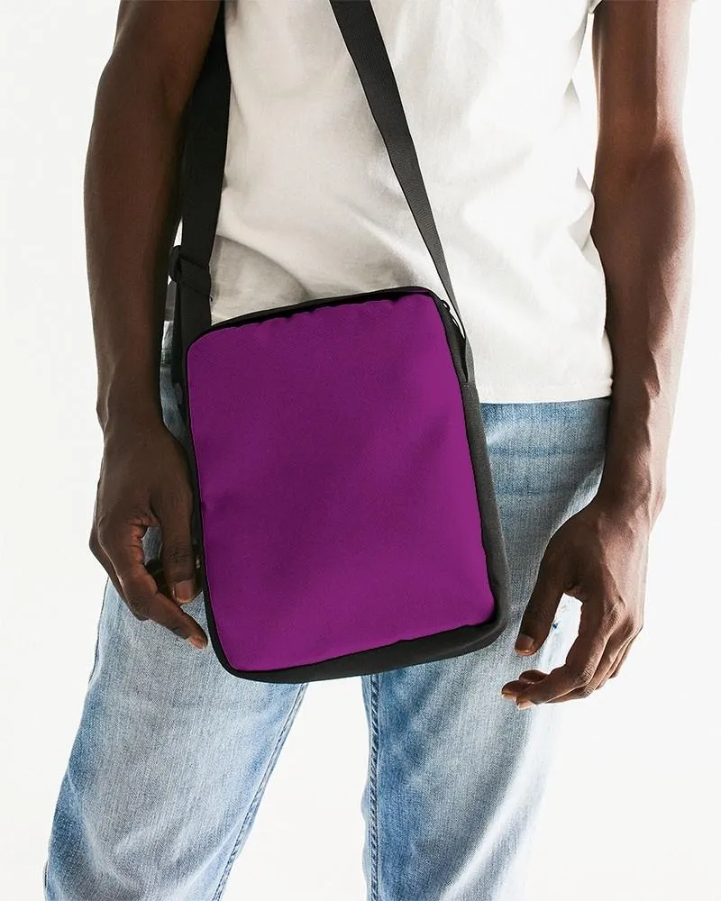 Shaded Purple Messenger Pouch | C38M100Y0K30