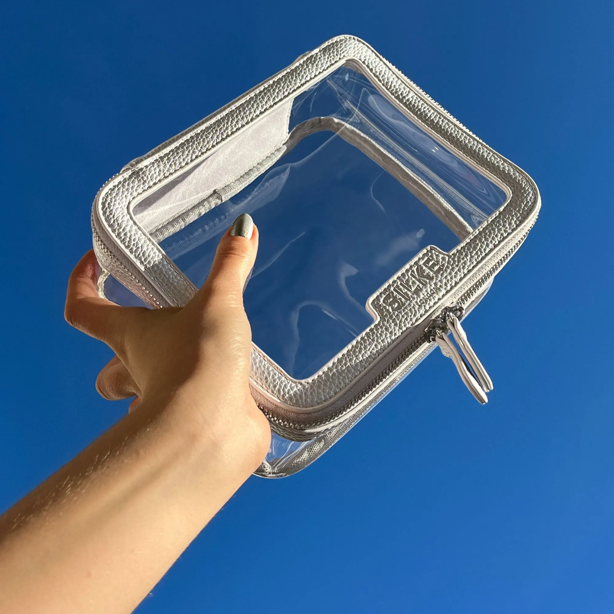 SILKE Clear Makeup Bag