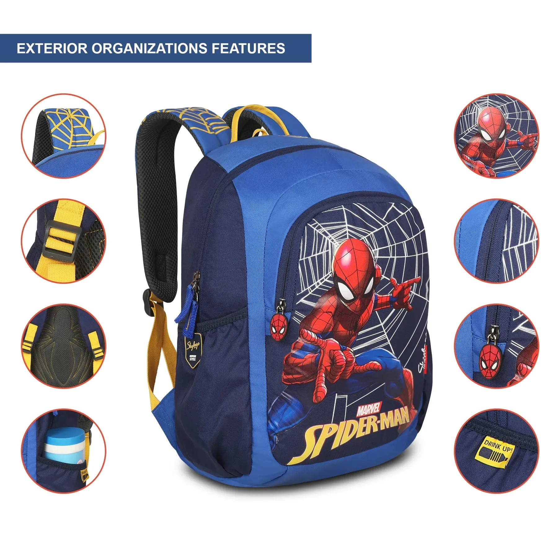 Skybags Marvel Champ 01 (Blue)