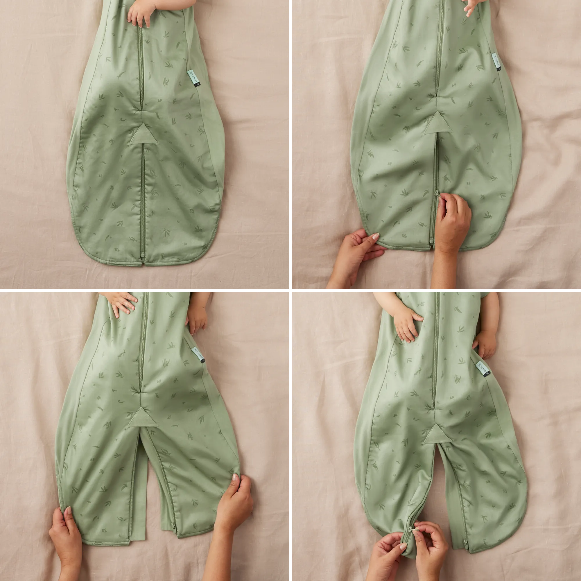 Sleep Suit Bag 0.3 TOG Sage