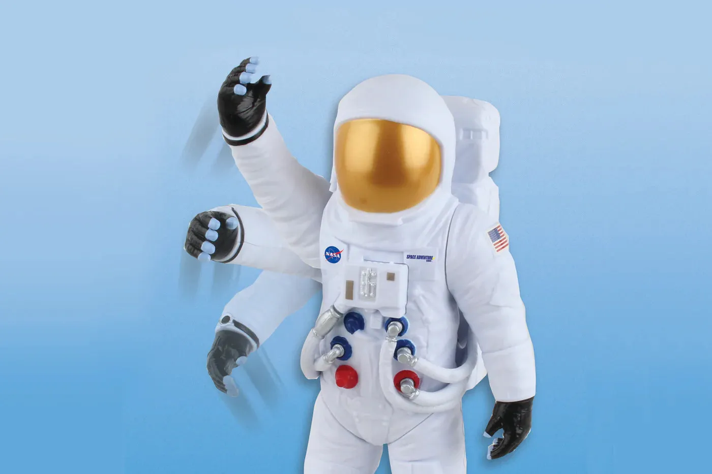 Space Adventure Series Astronaut Action Figure Toy – 10"