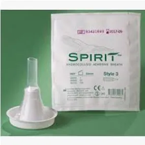 Spirit Style 3 Hydrocolloid Sheath Male External Catheter, Medium 29 mm