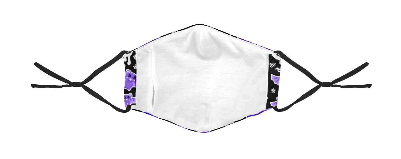 Spooky bats Face Mask (Adult & Youth Sizes)