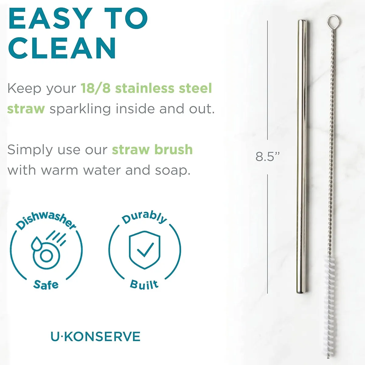 Stainless Steel Straw   Straw Brush