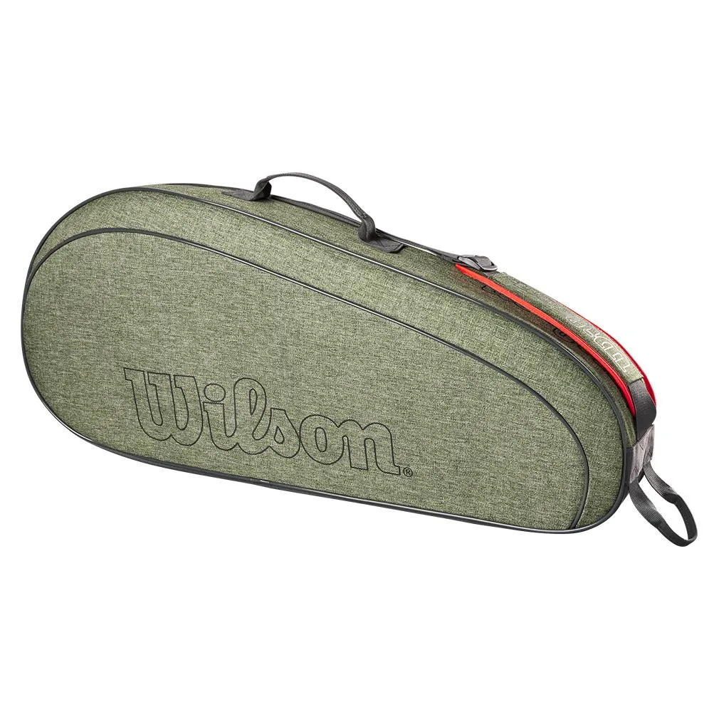 Team 3 Pack Tennis Racquet Bag Heather Green