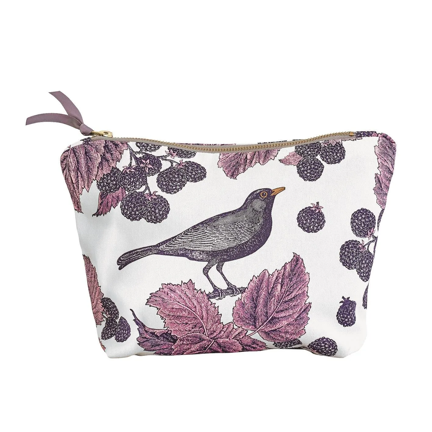 Thornback & Peel - Cosmetic/Make-Up Bag - Blackbird & Bramble - Available In 2 Sizes