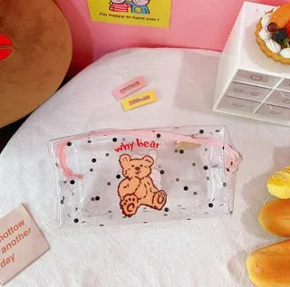 Toleet Cute Girly Cosmetic Bag