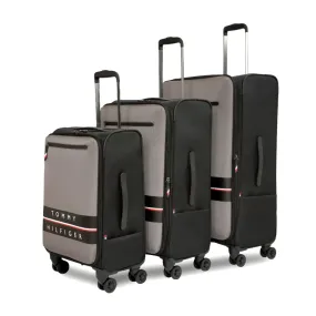 Tommy Hilfiger Lewiston 3-Piece Soft Luggage Set - GRY