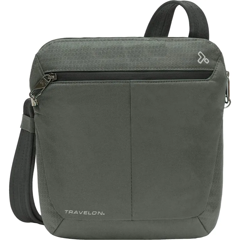 Travelon Anti-Theft Active  Small Crossbody  Charcoal