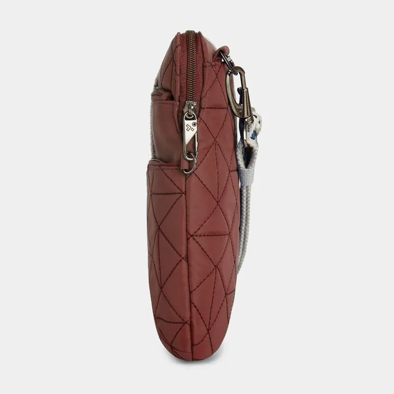 Travelon Anti-Theft Boho Slim Bag - Geo Paprika