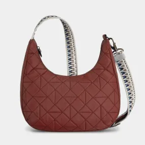 Travelon Anti-Theft Boho Slouchy Crossbody - Geo Paprika