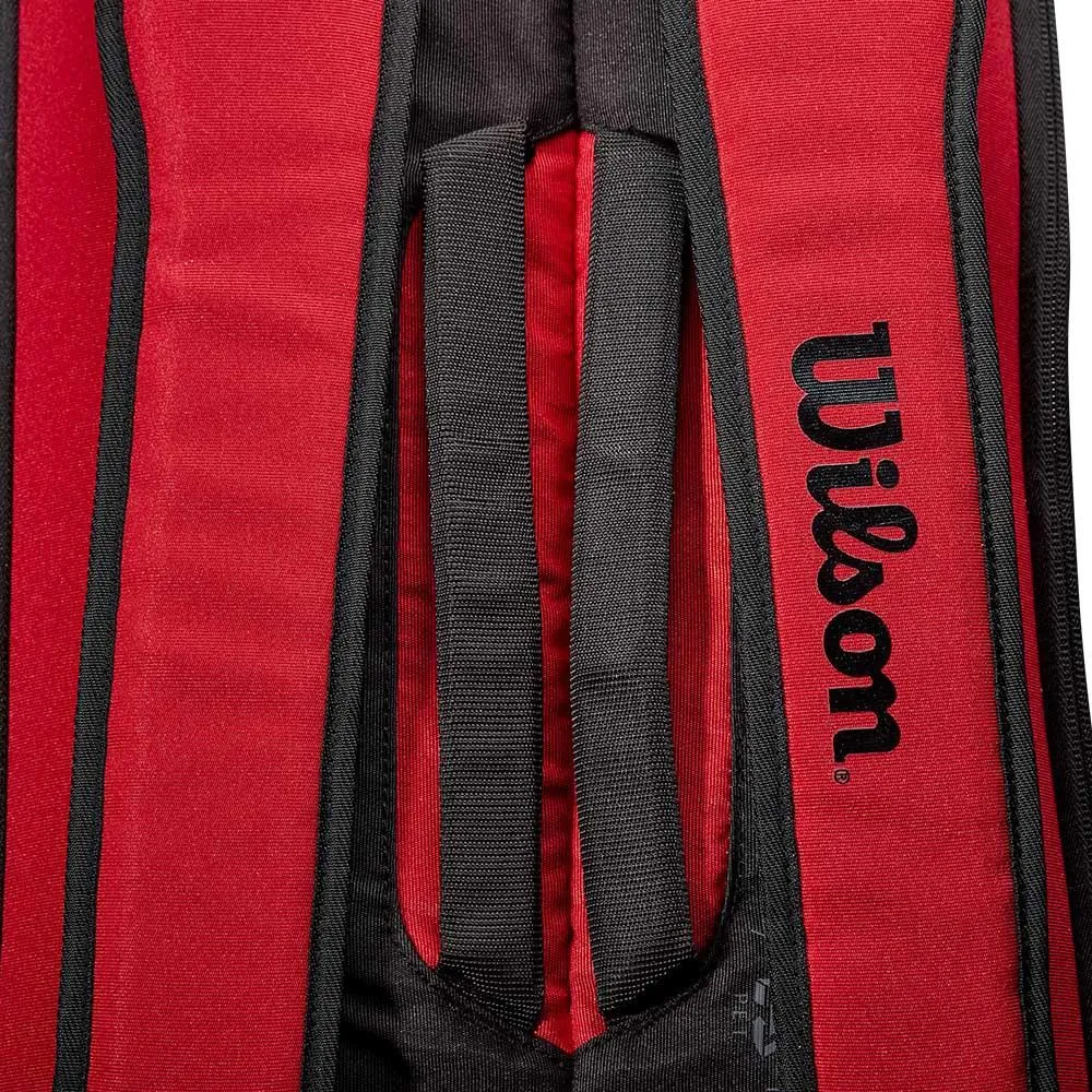 Wilson Super Tour Clash 6 Pack - Red/Black