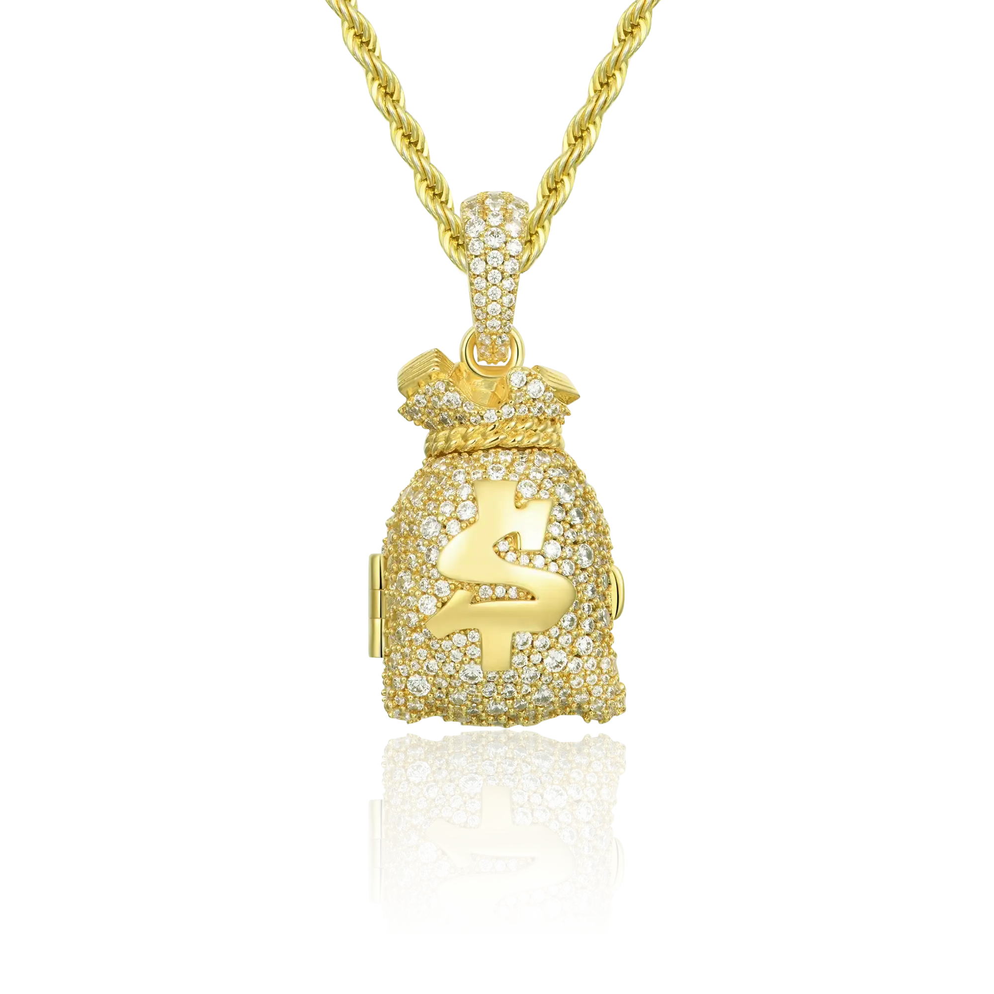 Women's Closable Dollar Money Pocket Pendant