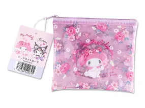 Zipper Bag Mini My Melody KUROMI Flower