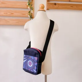 Zipper Messenger Sling Bag